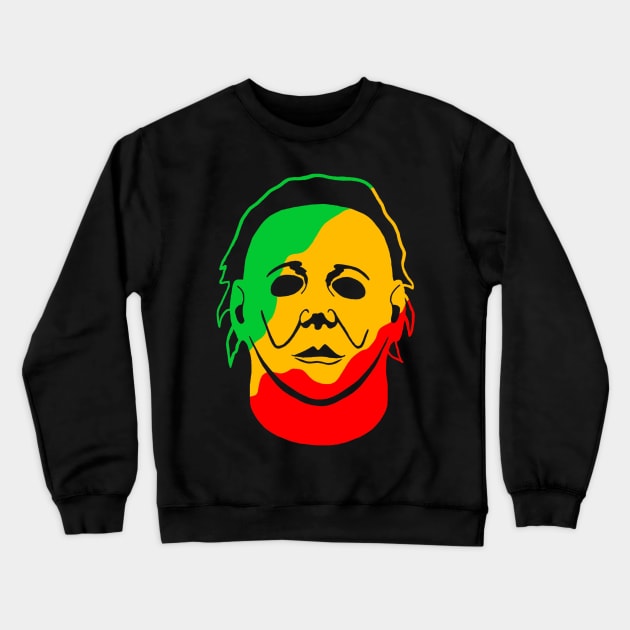 Michael Rasta Myers Crewneck Sweatshirt by The_Shape